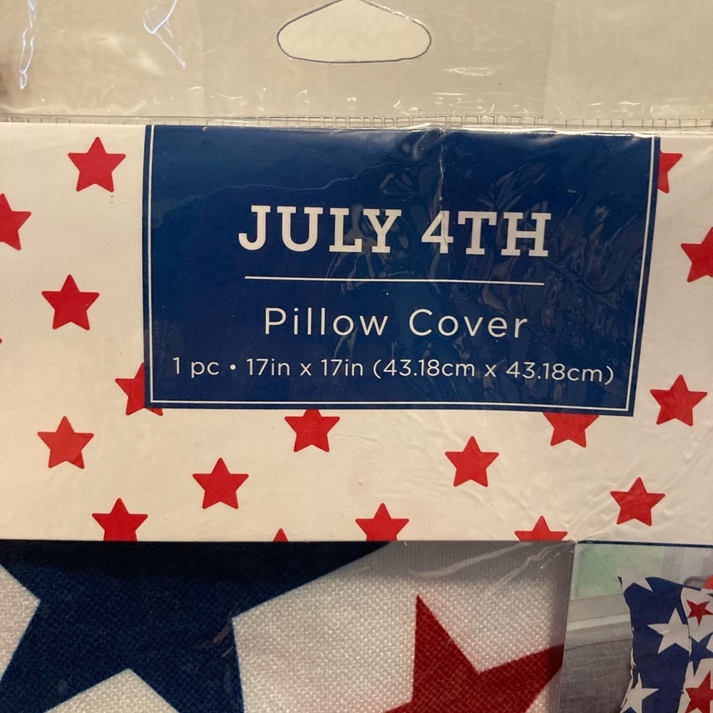 July 4th Star Pillow Covers - Picture 5 of 6